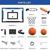 HYES 24" x 16" Large Basketball Hoop Indoor for Adults,