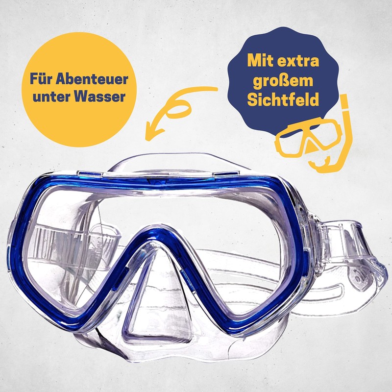 Best Sport "Piranha Diving Mask - Blue