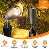 ZONEGRACE Solid Brass Outdoor Uplights & Accent Light Fixtures, Heavy
