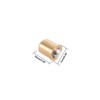 uxcell 5mm Ball Dia Brass Electroplating Door Cabinet Ball Catch