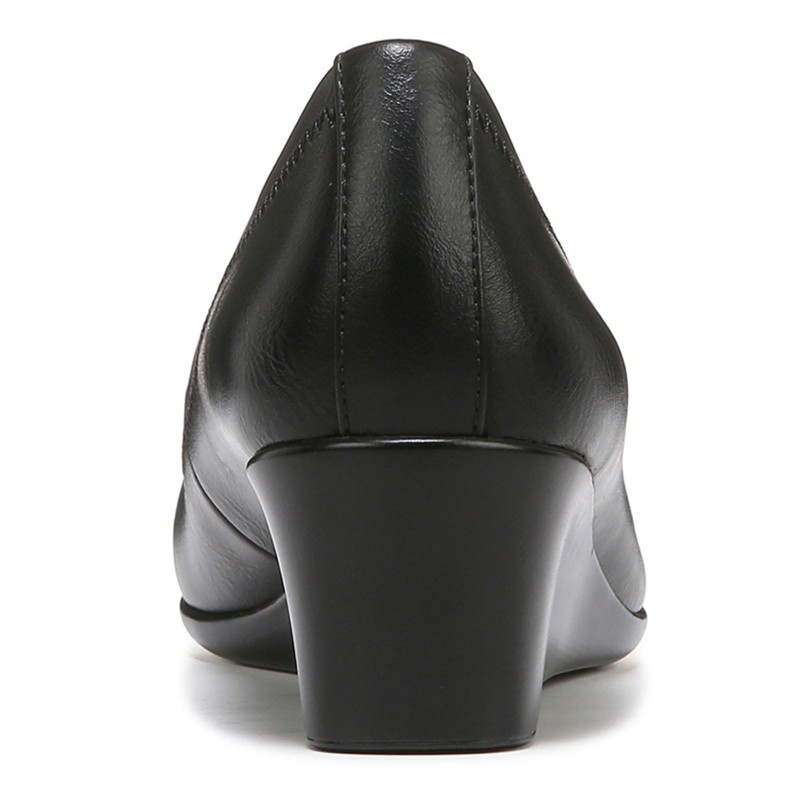 LifeStride Women's Groovy Wedge Pump, black, 8 W US