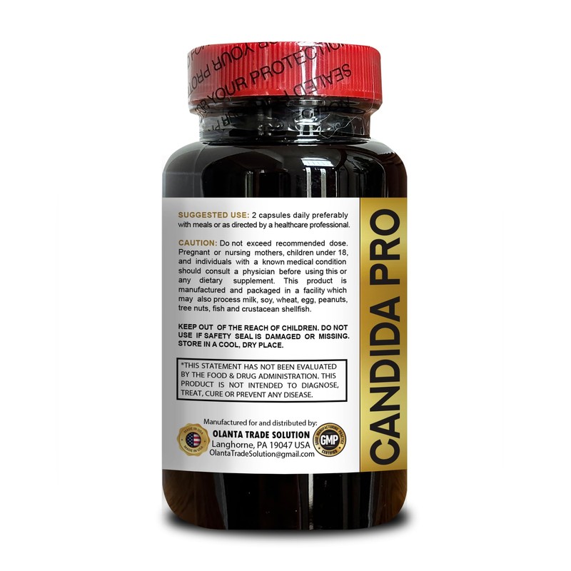 OLANTA TRADE SOLUTION Candida PRO Complex - Candida Away Complex,