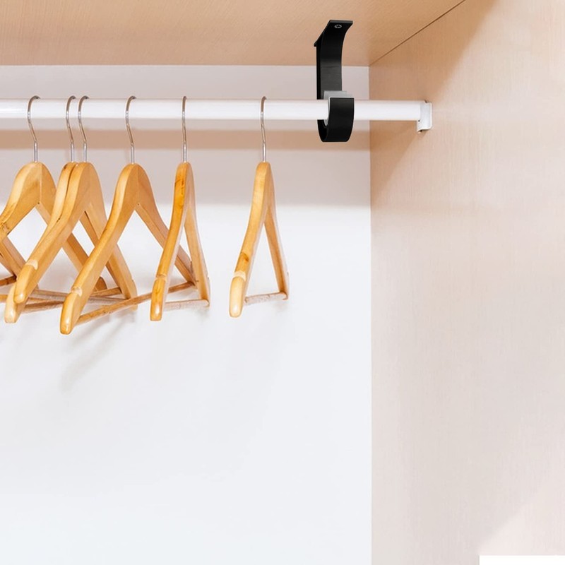 Aluminum Alloy Curtain Rod Bracket, Holder - Mounted on the