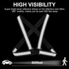PATIKIL Adjustable Reflective Running Vest Gear, High Visible Reflective Straps