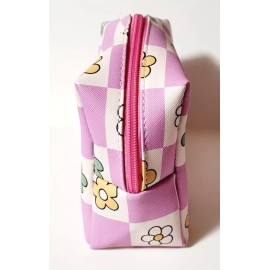 Estee Lauder Makeup Cosmetic Bag Great For Makeup Skincare Travel Gift Pink Flowers BRAND NEW