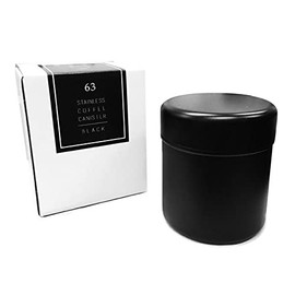 Nankai Tsusho Roxan Stainless Steel Coffee Can, Black, Size: Approx. φ4.3 inches (11 mm), H12.5, 0517-031