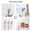 Suction Cup Hooks, Pack of 24 Clear Hooks, Suction Hooks,