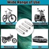 HuGuWdy Valve Stem Extension 4Pcs 39mm, Tire Valve Extension Valve