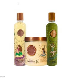 Ritual Botanico, 3 Tratamientos- Shampoo de Cebolla y Argan, Mascarilla Capilar, Tratamiento Intensivo PLEX y Termoprotector Reparacion intensiva y...