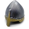 BestSaller 1428 Children's Knight Helmet Archer Silver / Gold Plastic