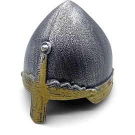BestSaller 1428 Children's Knight Helmet Archer Silver / Gold Plastic