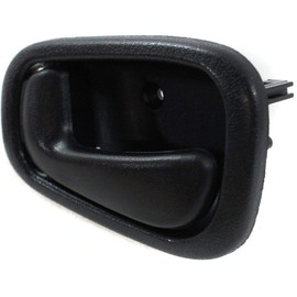 FITRITE AUTO PARTS New Front Or Rear Left Driver Side Inner Door Handle for 1998-2002 Toyota Corolla, Black, Manual Locks, without Lock Hole TO1352141 6920602050C0