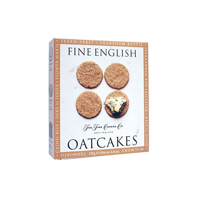 The Fine Cheese Co. Fine English Oatcakes 125G