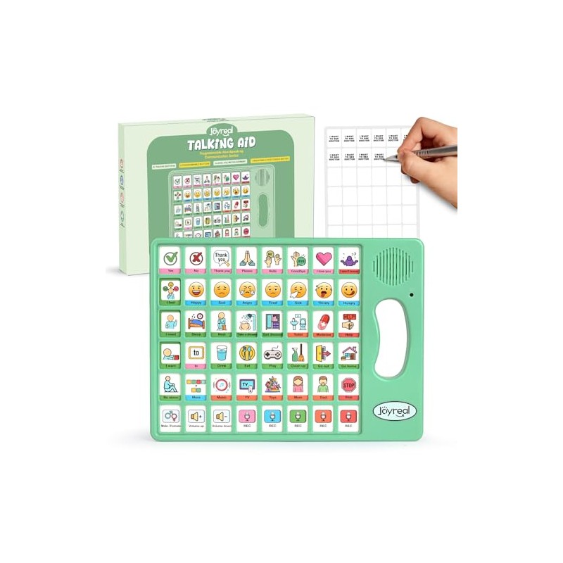 Joyreal AAC Device for Autism, Non Verbal Communication Tools for