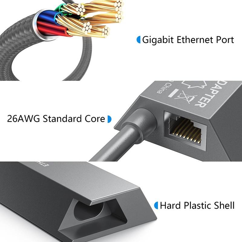 Starlink Gen 2 Ethernet Adapter, Starlink Ethernet Adapter for Standard