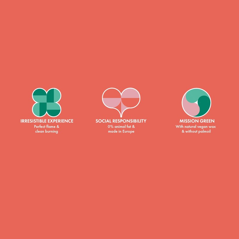 Bolsius Tealights Lavender Scented Multi Coloured 4hr Pack 30, Wax,