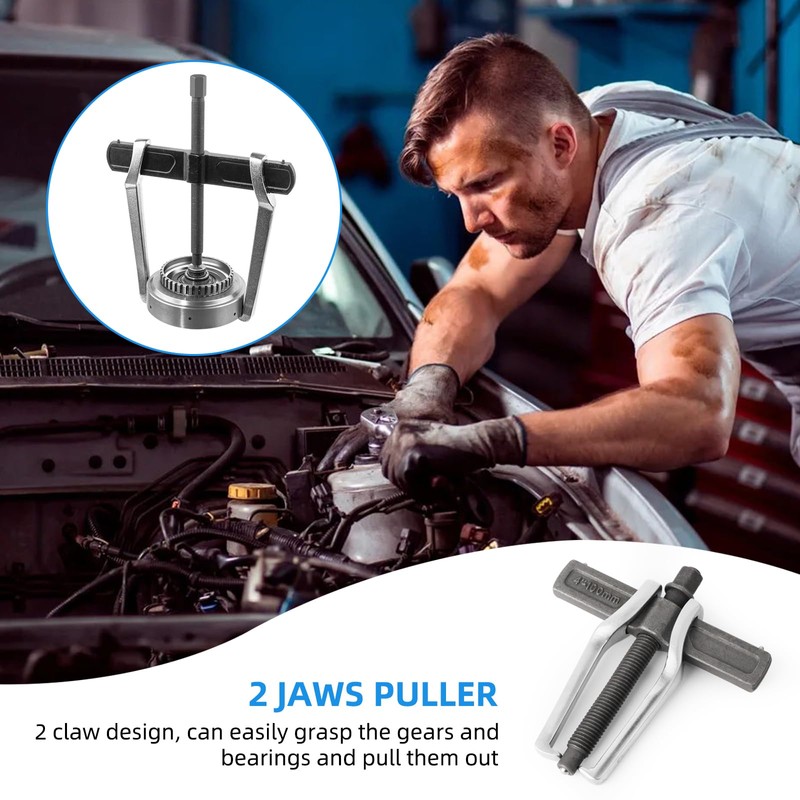 Dfuqanb Gear Bearing Puller, 6 Inches, Jaw Puller, Adjustable 2