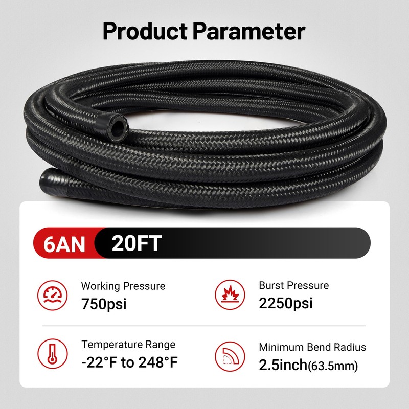 EVIL ENERGY 6AN Fuel Line Kit with LS Swap Fuel
