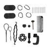 Hair Mannequin Head Hairdressing Styling Training Braiding Practice Doll Head