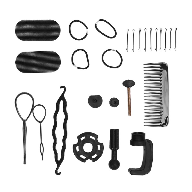 Hair Mannequin Head Hairdressing Styling Training Braiding Practice Doll Head