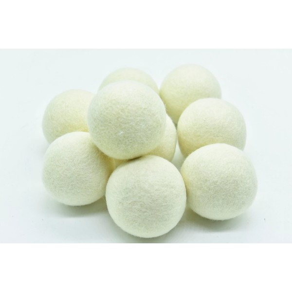 Pack of 9 Wool Laundry Dryer Ball by GK&CO-Reusable Extra