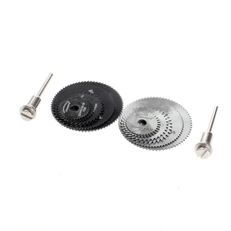 Mini HSS Circular Cutting Saw Blade Wheel Kit For Dremel