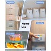 Phomemo Transparent Labels for D30/Q30S/Q31 Label Printers, Compatible with Colorwing