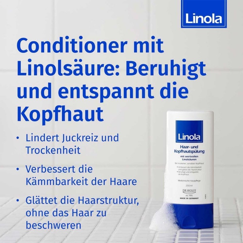 LINOLA Hair and Scalp Conditioner 200 ml