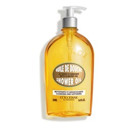 L'Occitane Cleansing & Softening Almond Shower Oil, 16.9 Fl. oz.