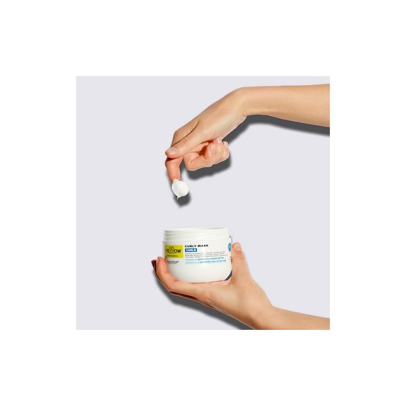 YELLOW PROFESSIONAL CURLS CURLY MASK 300 ml Mascarilla nutritiva efecto