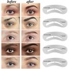 Aesthetica Cosmetics Brow Contour Kit â€" 16-Piece Contouring Eyebrow Makeup