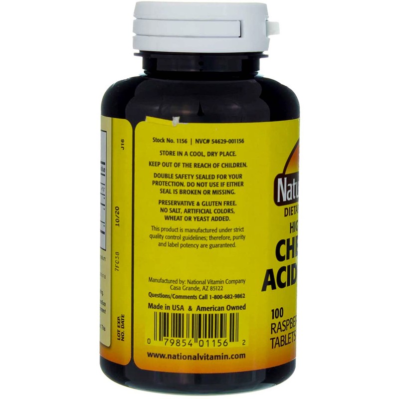 Nature's Blend Acidophilus Chewable Raspberry Flavor - 100 Tablets, Pack