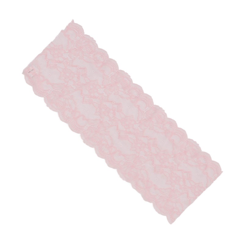 Lace Ribbon 17cm Wide Soft Nylon High Elasticity Non Irritating