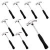 Mezchi 8 Pack 8 Oz Small Claw Hammer Set, Mini