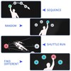 6Pcs/Pk Agile Reaction Training Lamp Set, Reaction Training Light Speed