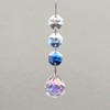 New Suncatcher 3 Rows 20mm Ball Color (Aurora) (Blue)