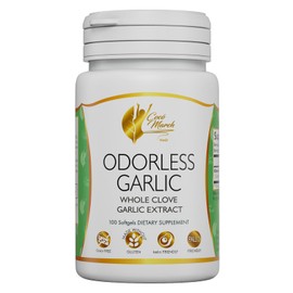 Cocó March N.M.D Odorless Garlic Oil from Whole Garlic -Immune Support & Microbiome Health. Formula Free from Gluten and Dairy, Paleo and Keto Friendly, 50 Servings
