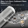 Enhon 2 Pieces Spin Down Sediment Filters Replacement Cartridge, 50