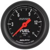 AutoMeter 2603 Z-Series 2-1/16" Fuel Pressure Gauge 0-15 PSI Mechanical