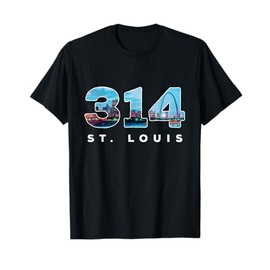 314 STL Pride St. Louis Area Code T-Shirt T-Shirt