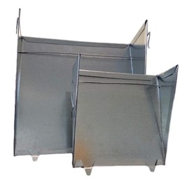 All Things Bunnies Galvanized Hay Manger - 2 Sizes (Large)