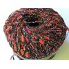 Berry Glitz Ladder Ribbon Yarn Dark Horse Beautiful #B119 Red,