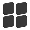 uxcell Door Stoppers Wall Protector, 4pcs Soft Silicone Door Handle