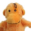 AB Tools Swinger Chimp Soft Plush Squeaky Crinkle Dog Play