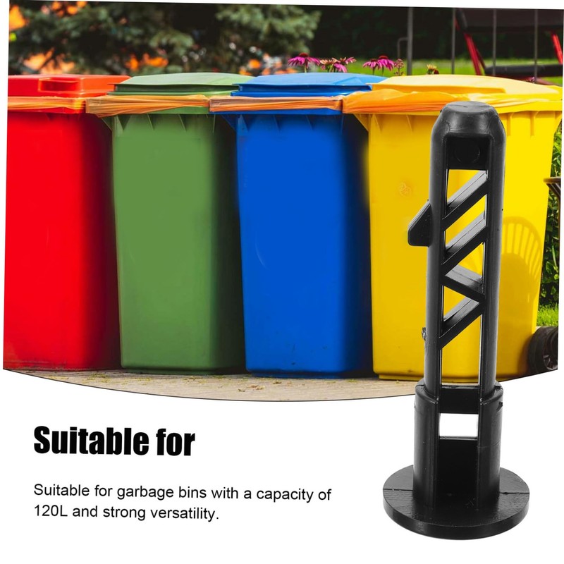 Totority 6pcs Bin Latch Wheelie Trash Hinges Plastic Trash Can