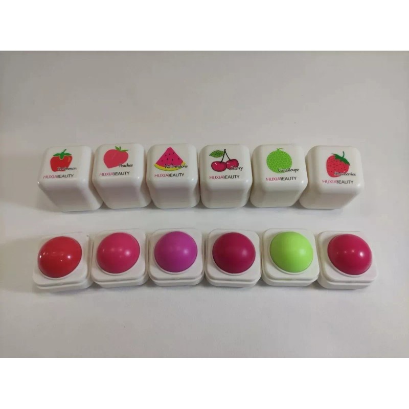 Huxia Beauty 6 Pz Balsamo Labial Lip Balm Frutal Labial