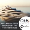 ALL-CARB 6 Pack Carb Repair Kit Replacement for Johnson Evinrude