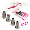 Cangool Nozzles for piping bags, large set, pattern #1C #356#9FT