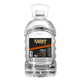4 Lt Brillo Llantas Larga Duración Atomizable Sin Color Turbo Pro