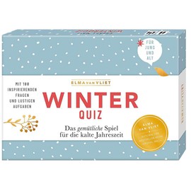 Erzähl mal! Winterquiz: Das gemütliche Spiel für die kalte Jahreszeit. Mit 100 inspirierenden Fragen und lustigen Aufgaben